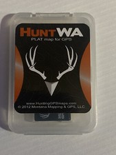 Garmin Plat Map For GPS MicroSD Card Washington State Hunting Maps Free Shipping