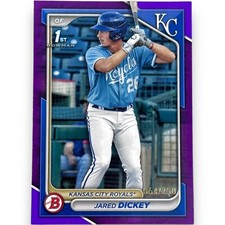2024 Bowman - Prospects #BP-19 Jared Dickey (RC) Kansas City MLB 064/250