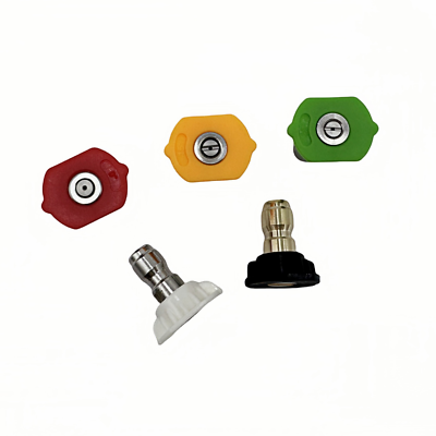 #ad 5 PK 1 4quot; Tips High Power Pressure Washer Spray Nozzle Quick Connect $3.95