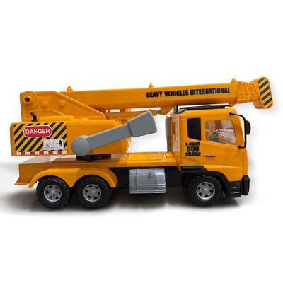 Big Daddy Extra Large Crane Toy Truck Extendable Arms & Lever to Lift Crane Arm