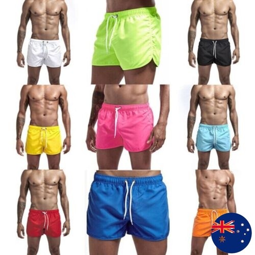 Men Training Shorts Gym Workout Sports Running Bodybuilding Fitness Short Pants - Picture 9 of 21