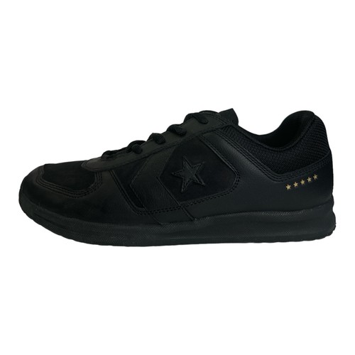 Converse Scramble OX Low Top Leather Sneakers | Black | M 10.5 | EU 44.5 - Picture 9 of 16