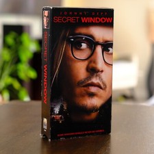 Secret Window (2004) - Horror VHS Thriller - Johnny Depp Stephen King