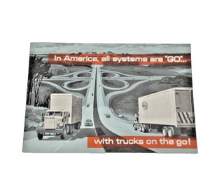 Vintage 1960s WHITE MOTOR Company Brochure Truck RARE