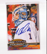 JAKUB SKAREK autographed '25/26 NY NEW YORK ISLANDERS 