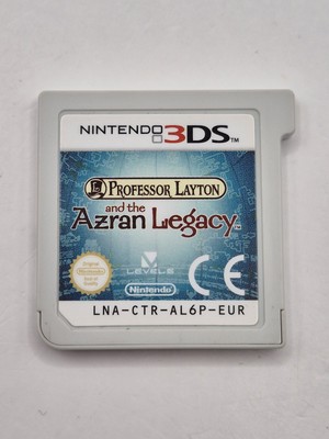 Professor Layton and the Azran Legacy 3DS nur Cartridge