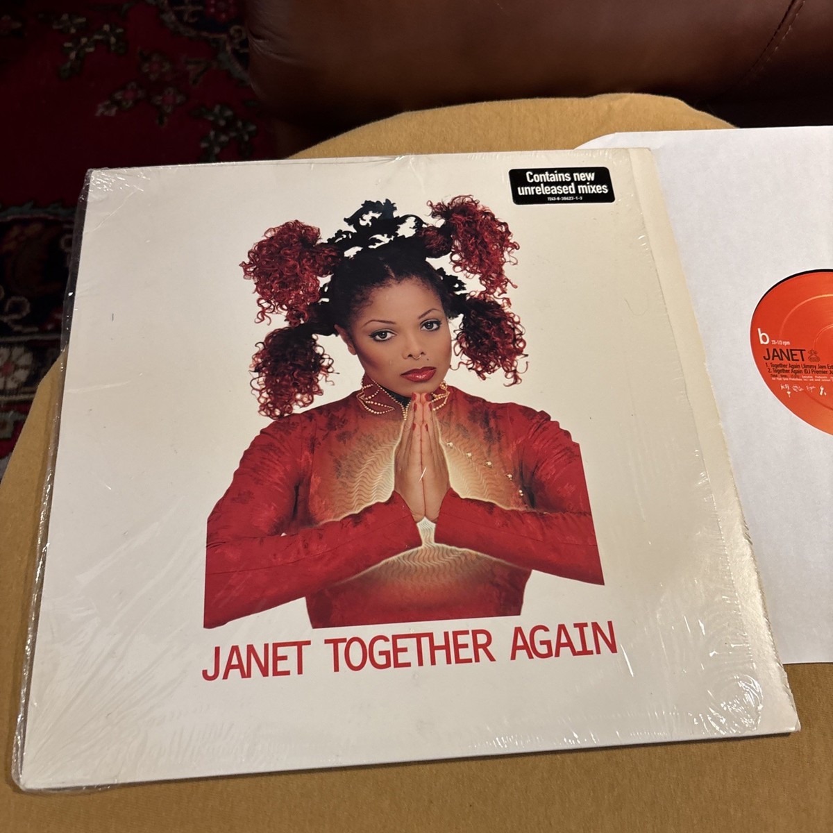 洋楽 CAGNET / Switching Back and Forth Again Janet Jackson - Together Again OG 1997 Press 12