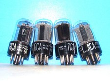 6EM7 RCA 4 radio audio amplificador electrón tubos de vacío válvulas probado 6EA7 6EM7
