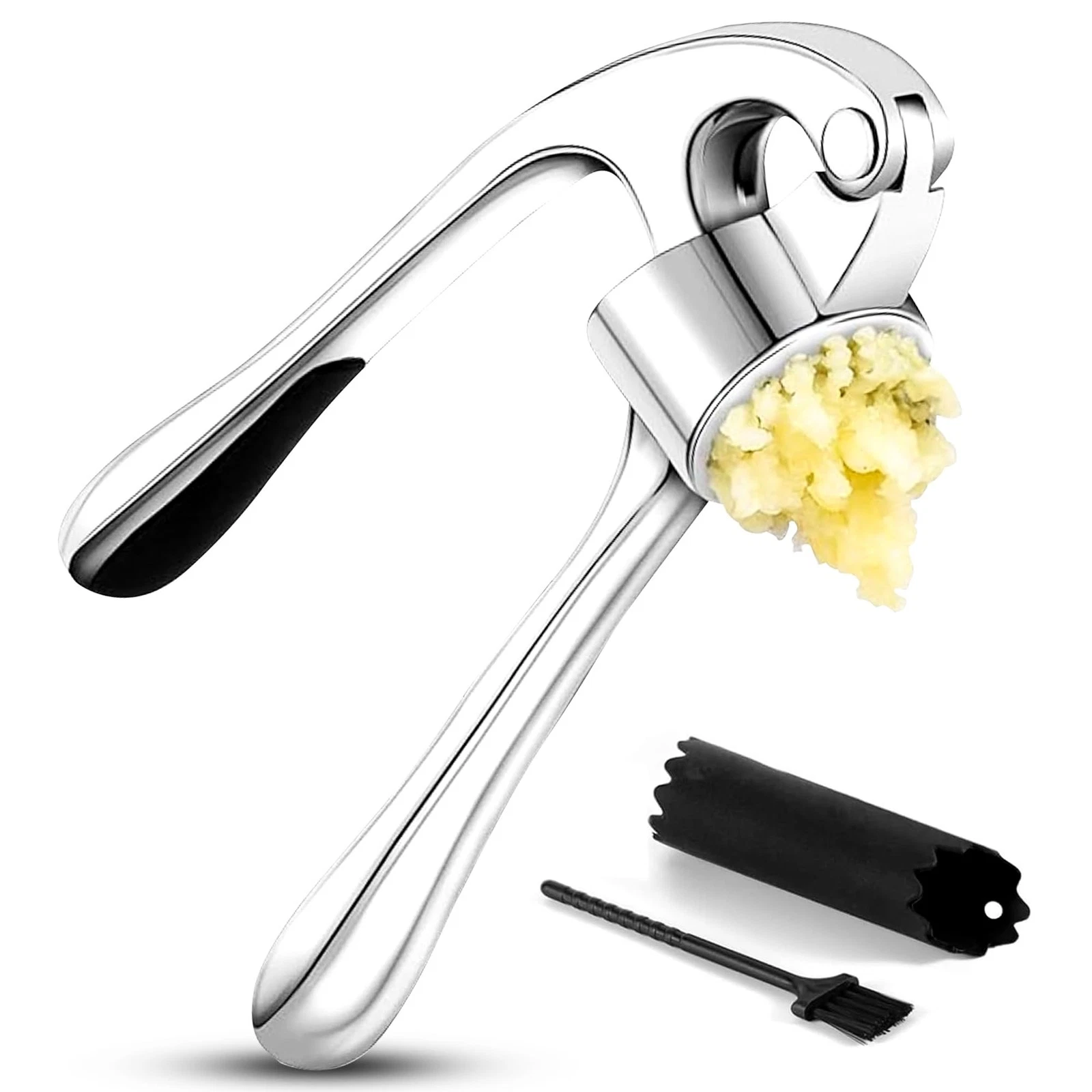 Garlic Press Premium 3 Piece Set - Dishwasher Safe Professional Mincer with S...
Opens in a new wind