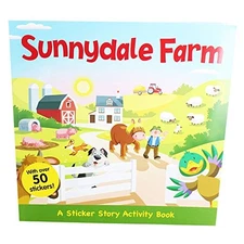 Sunnydale Farm Sticker And Activity Book By Theworks
