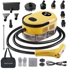 Fast Heating Handheld Steam Cleaner - 15-in-1 High Pressure for Home  Car