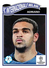 Topps UCL Living Set - Card 924 - Adriano - Inter Mailand