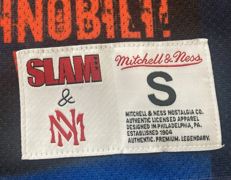 Mitchell & Ness SLAM Kenyon Martin Jersey New Jersey Nets Tank Top Small New - Image 3 of 4