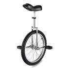 20" Silver Unicycle Cycling Scooter Circus Bike Skidproof Tire Balance Exercise — photo 2