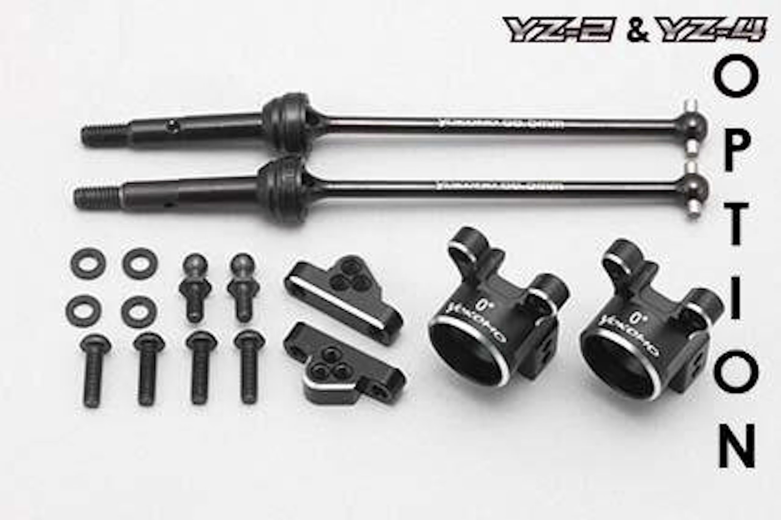 Yokomo Aluminium Offset Rear Hub Carrier Set YZ-2CA YZ-4 - Z2-415RS
