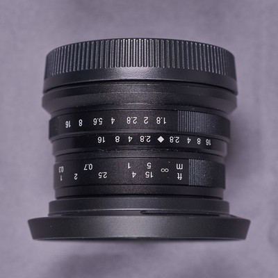 7artisans 25mm f/1.8 Objektiv Manuell für Sony E-Mount APS-C Ø46mm
