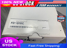 New Keyence FD-Q10C Clamp-on Digital Flow Sensor w/ Sensor Bracket 20-30VDC -USA