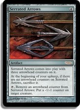Serrated Arrows (FNM) FOIL Promo HEAVILY PLD Artifact Special MTG CARD ABUGames