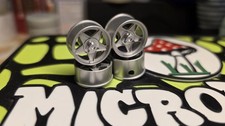Kyosho Mini-z Ferrari Display Wheels Aluminium selten