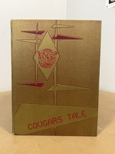 1961 Elvira Castro Jr High School San Jose California “Cougars’ Tale” Yearbook