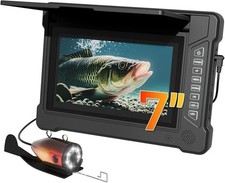 Underwater Fishing Camera 7 Inch LCD Monitor Portable Fish Camera with Light 12 