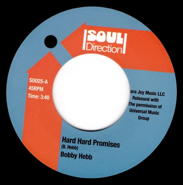 BOBBY HEBB / ALICE CLARK Hard Hard Promises - New 70s Soul 45 (Soul Direction) - Image 4 of 4
