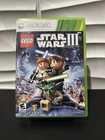 LEGO Star Wars 3 III: The Clone Wars (Microsoft Xbox 360) No manual, Tested