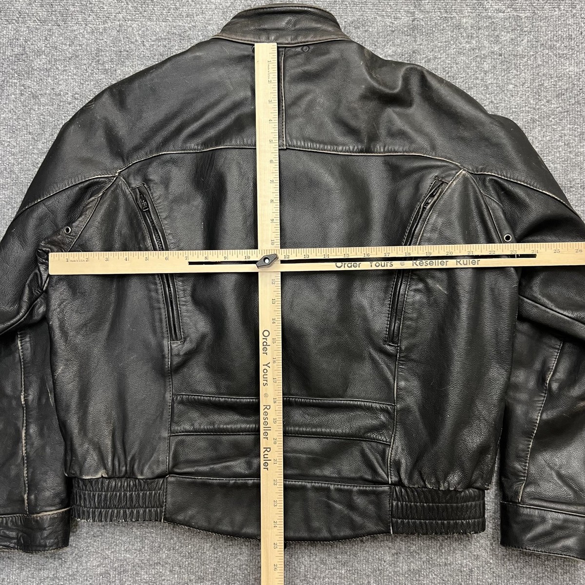 Vintage Harley-Davidson Jacket Mens 46 Leather Biker Motorcycle Vintage Harley-Davidson Jacket Mens 46 Leather Biker Motorcycle