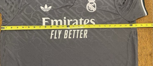 Real Madrid CF Gray Adidas Heat.RDY Third Jersey Men's Size 2XL - Slim Fit - NWT - Picture 19 of 20