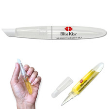 Refillable Cuticle Oil Pen for Nails - Empty 8 Ml Squeeze Nail Oil Pen with B...