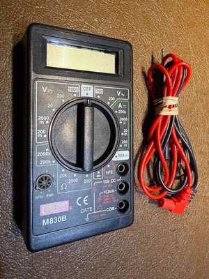 MULTIMETER UNI-T  Function Digital 24'' LEADS Tool LCD