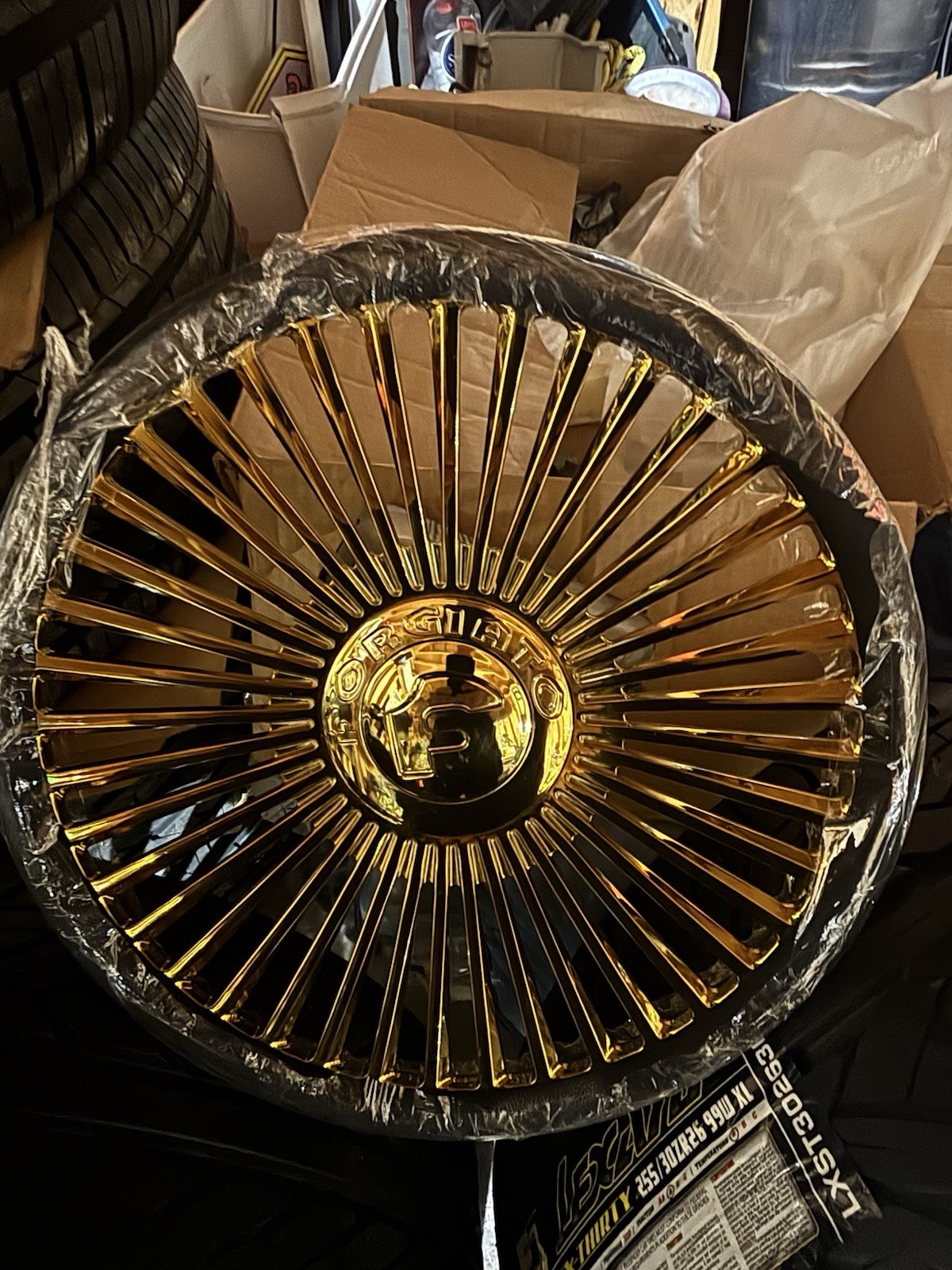 Forgiato Rims And Tires 26” With Matching Steering Wheel