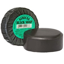 Madina African Black Soap Bar 3.53 Oz,Free US...