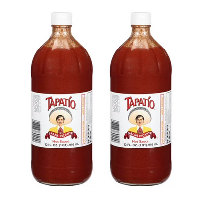 Tapatio Hot Sauce Salsa Picante 32 fl oz 2 Pack Authentic styl Mexican Hot Sauce