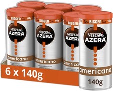 Image of NESCAFÉ AZERA AMERICANO INSTANT COFFEE 140G (PACK OF 6), PACKAGE MAY VARY