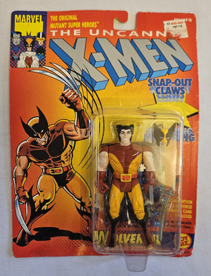 Vintage Wolverine The Uncanny X-Men 1993 Snap out claws Figure NEW SEALED