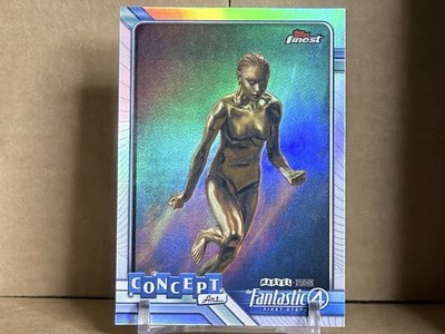 2026 Topps Finest Fantastic Four #CA-16 First Steps Concept Art Refractor