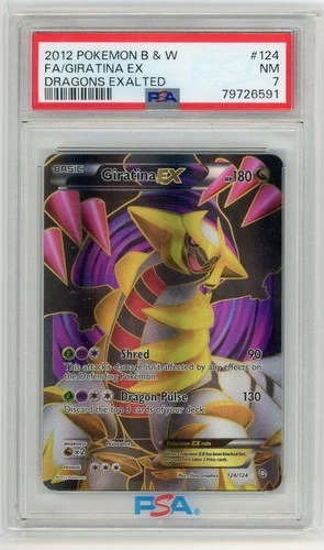 Pokémon TCG - Giratina EX 124/124 - Dragons Exalted - PSA 7
