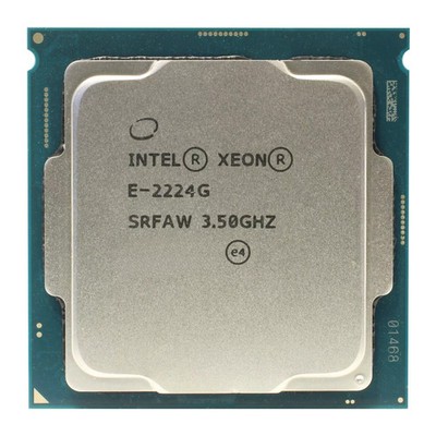 Intel Xeon E-2224G (SRFAW) 3.50GHz 4-Core LGA1151 8MB 71W CPU