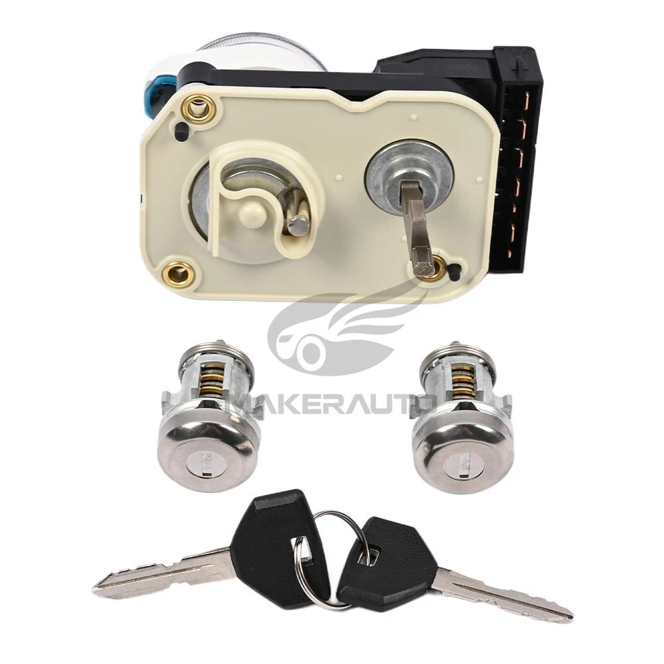 Ignition Switch Assembly & Door Lock Cylinder For Dodge Ram 1500 2500 3500 94-01 - Image 4 of 4