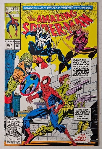 Amazing Spider-Man #367, Marvel Comics, 1992. VF+.