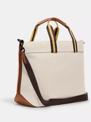 Coach Outlet Tote 38 CJ486 JITXI Dark Natural | eBay