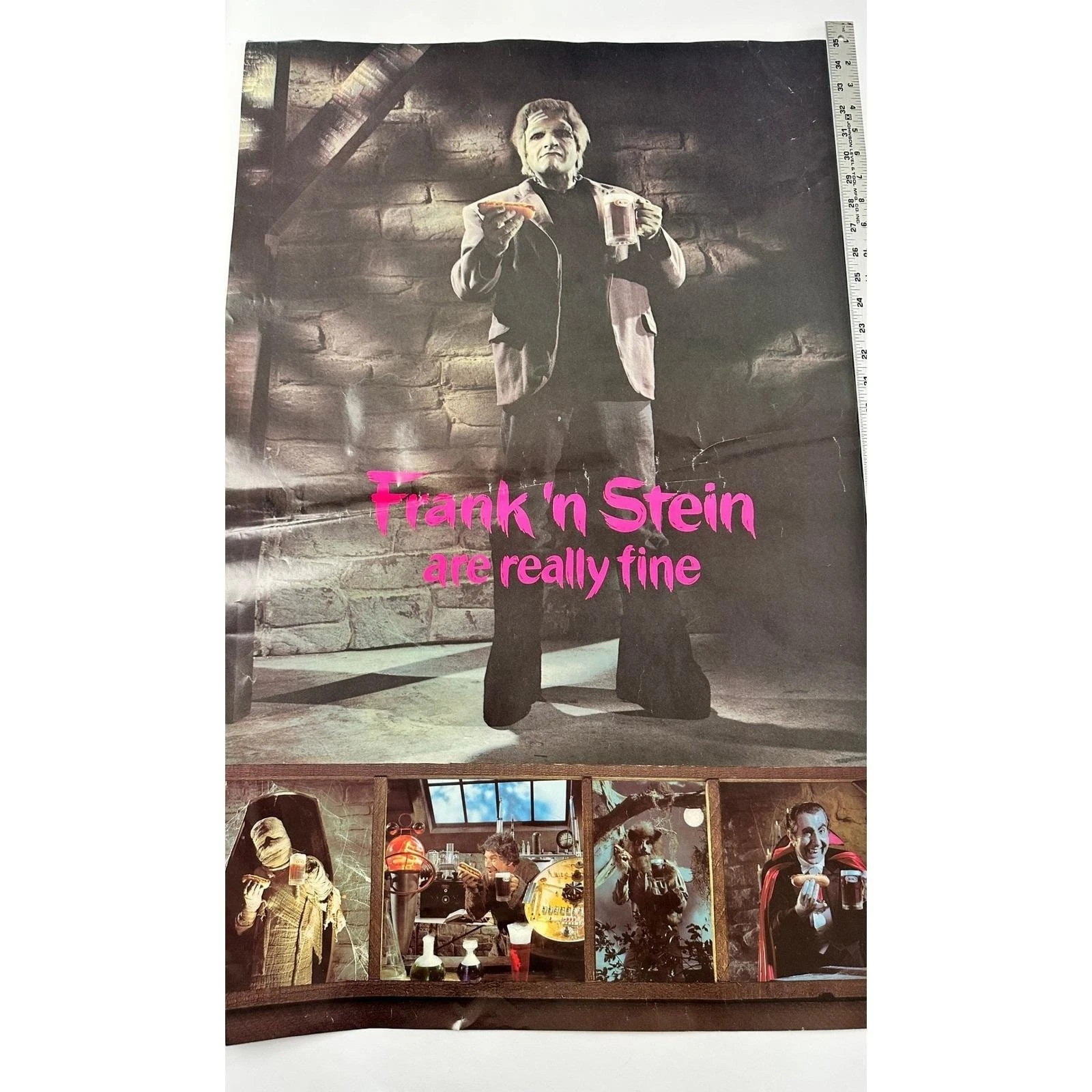 Frank N' Stein Poster- 5 Awesome Things on eBay this week