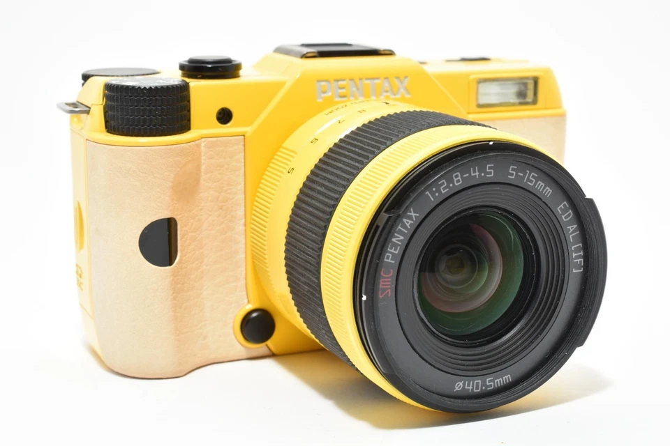 Exc Pentax Q7 Digital Camera Shutter Count4799/Lens5-15mm f2.8-4.5 yellow 457 - Image 4 of 4