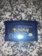 Pok mon Sapphire Version Nintendo Game Cartridge Only - Authentic  Tested