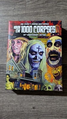 House of 1000 Corpses 20th Anniversary Edition Box Set Blu-ray 2003 Rob Zombie