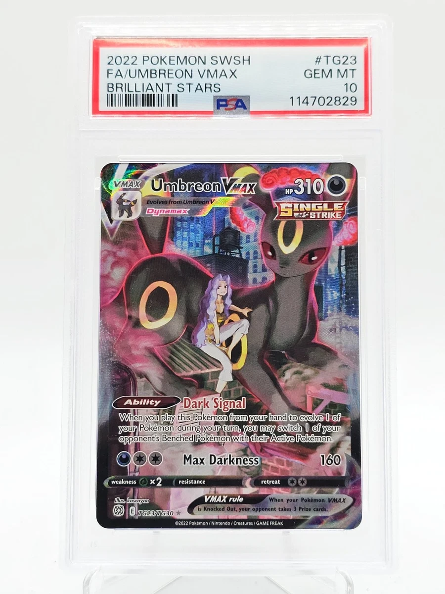 25+ Umbreon VMAX TG23/TG30 Swsh09: Brilliant Stars Trainer Gallery