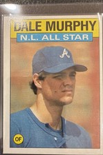 1986 Topps - All-Star Dale Murphy #705