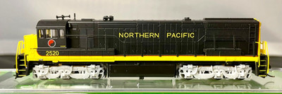 Arnold N Scale HN2214 GE U25C Northern Pacific Rd. #2525        (#2520 pictured)