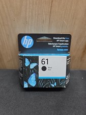 HP 61 Original Black Ink Cartridge Genuine CH561WN New - EXP Nov 2026